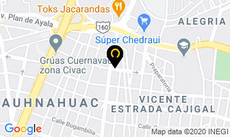 Mapa de Salud Natural 24 Horas en Cuernavaca