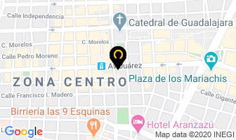 Mapa de Sanborns en Guadalajara