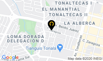 Mapa de Sandoval Jauregui Alfredo en Guadalajara