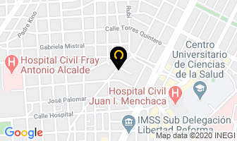 Mapa de Santiago Diesel Refacciones Sa De Cv, En Los Mochis en Guadalajara
