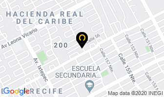 Mapa de Santo Coyote en Cancún