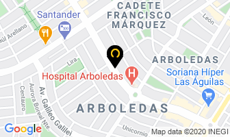 Mapa de Santo Coyote en Zapopan