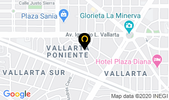 Mapa de Santos Ladridos en Guadalajara