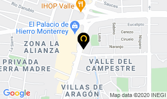 Mapa de Sanyo Mexicana en Monterrey