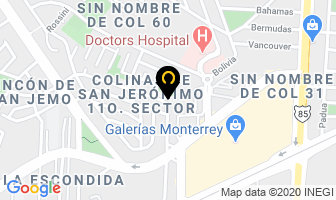 Mapa de Sarax Sa De Cv en Monterrey
