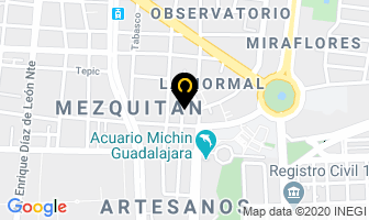 Mapa de Sauna De Occidente en Guadalajara