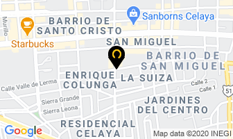 Mapa de Sazon De Mis Amores en Celaya