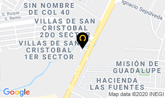 Mapa de Seara Hotel en San Nicolás de los Garza