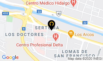 Mapa de Seguros Monterrey en Monterrey