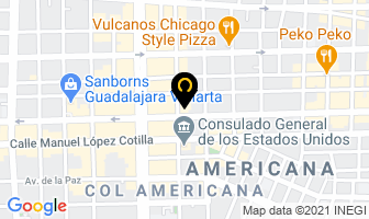 Mapa de Seguros Peniche en Guadalajara