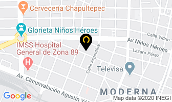 Mapa de Sensa en Guadalajara