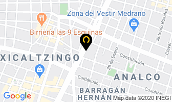 Mapa de Sensores Guerrero en Guadalajara