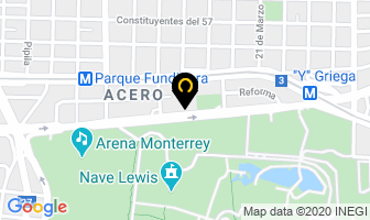 Mapa de Serna Uribe JesÚs Gilberto en Monterrey
