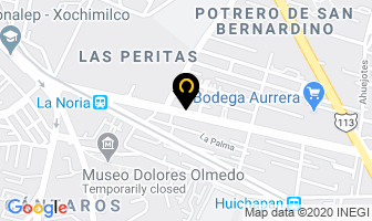 Mapa de Servi-Ruedas Xochimilco en Ciudad de Mexico