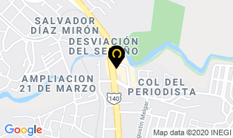 Mapa de Servicio Automotriz Castillo en Xalapa