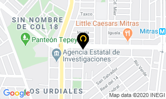 Mapa de Servicio Automotriz Express Fito en Monterrey