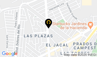 Mapa de Servicio Cervantes en Santiago De Querétaro