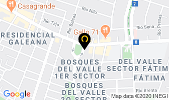 Mapa de Servicio De Autolavado Cm en Monterrey