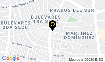 Mapa de Servicio Especializado Sem Diaz en Aguascalientes
