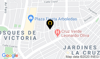 Mapa de Servicio Express Machuca Jr Abastos en Zapopan
