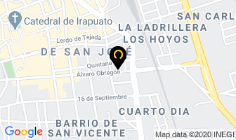 Mapa de Servicio Fonseca en Irapuato