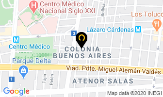 Mapa de Servicio Hernandez S.a De C.v en Ciudad de Mexico