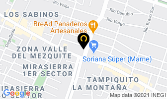 Mapa de Servicio Integral De Fiestas De Monterrey,s.ade C.v en Monterrey
