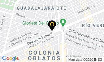 Mapa de Servicio Rodriguez en Guadalajara