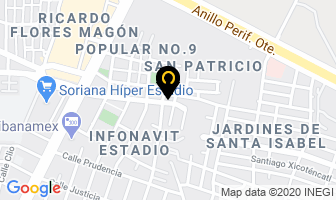 Mapa de Servicio Rodriguez Hermanos en Guadalajara
