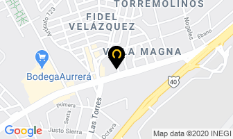 Mapa de Servicios De Herrería Jr en Ramos Arizpe