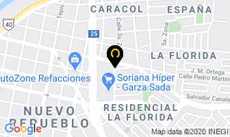 Mapa de Servicios Industriales Astro Sa De Cv en Monterrey