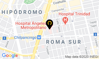 Mapa de Servicios Médicos Integrales Dra Ruiz en Benito Juárez