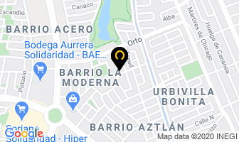 Mapa de Servicios Sanitarios De Monterrey en Monterrey