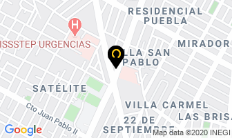 Mapa de Sfi Capillas De Velacion en Puebla