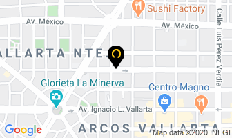 Mapa de Shampoo Salon en Guadalajara