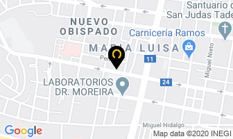 Mapa de Shangri-la - Miguel Angel, SalÓn, PeluquerÍa E Instituto De Belleza en Monterrey