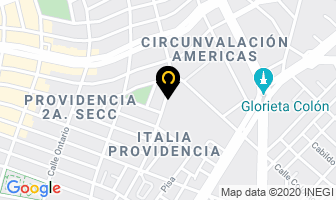 Mapa de Sharperliving en Guadalajara