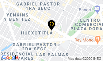 Mapa de Sibaritas Taller Culinario en Puebla