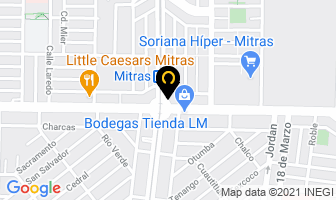 Mapa de Signs Center en Monterrey