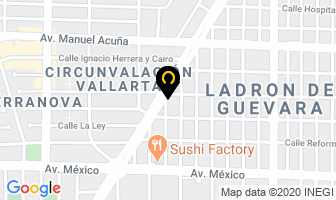 Mapa de Sil Suministros Integrales De Limpieza en Guadalajara