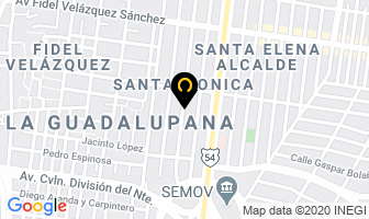 Mapa de Sistemas Amano en Guadalajara
