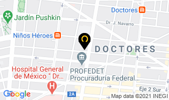 Mapa de Sistemas Constructivos Y Representaciones Sa De Cv en Ciudad de Mexico