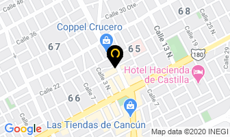 Mapa de Sistemas Electronicos en Cancún