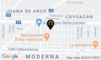 Mapa de Sistemas Kinedyne S.a. De C.v. en Monterrey