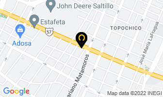 Mapa de Smart Ga Seguridad Privada S.a De C.v en Saltillo