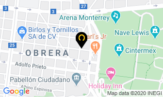 Mapa de Solo Toner Copiadoras en Monterrey
