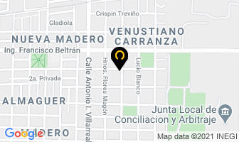 Mapa de Soluciones Para El Control De Recursos S.a. De C.v. en Monterrey