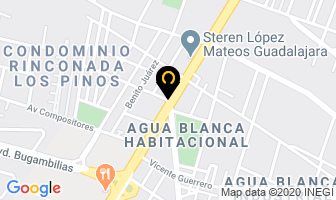 Mapa de Soportes Aries en Zapopan