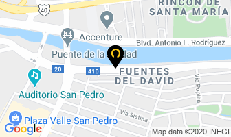 Mapa de Spancrete Noreste en Monterrey