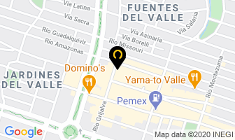 Mapa de Spazio Interno en San Pedro Garza García